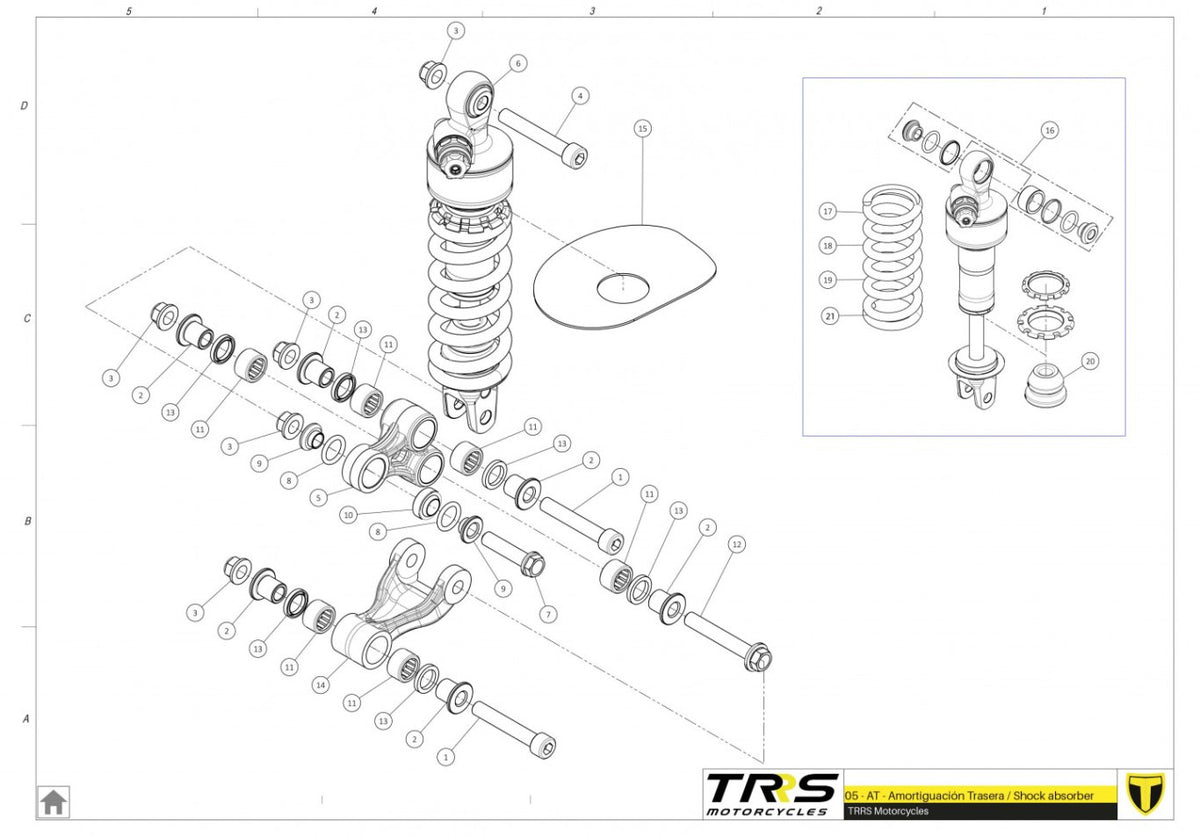 TRRS 2023 ONE RR (HOMOLOGATED) — 05TR Amortizators
