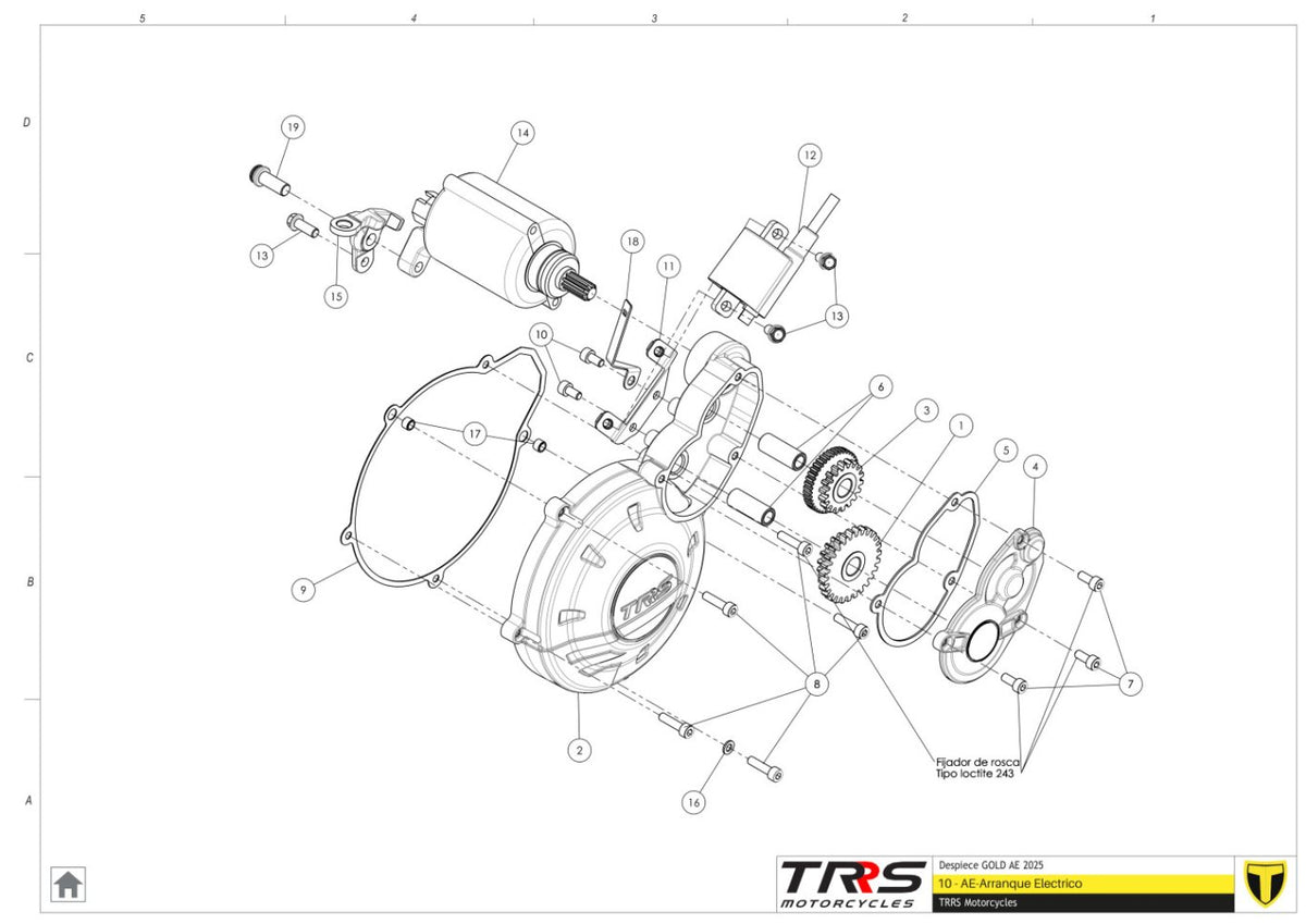 TRRS 2025 ONE GOLD ELECTRIC START — 10MT Elektrostarteris