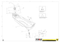 TRRS 2024 XTRACK ONE RR (COMPETITION) — 06TR Degvielas tvertne