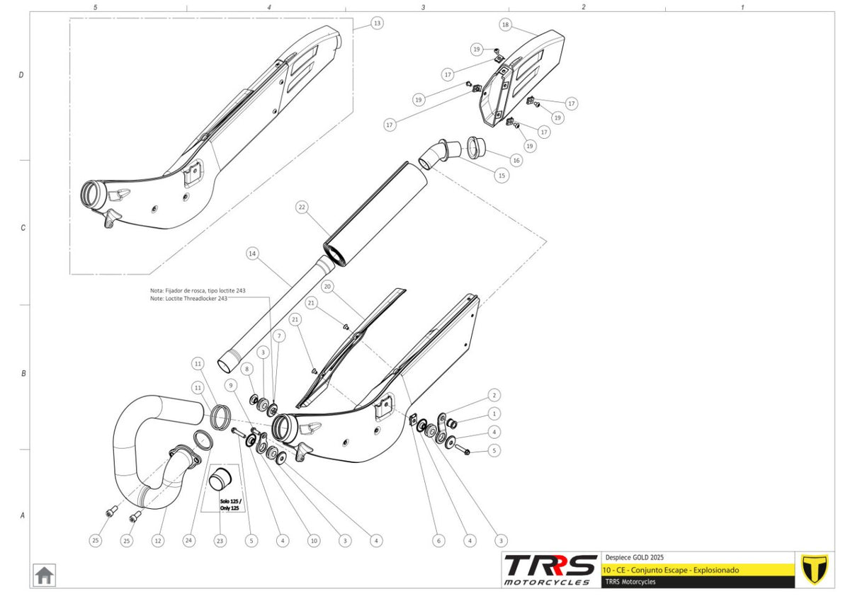 TRRS 2025 ONE GOLD (INJECTION) — 10TR Izpūtējs