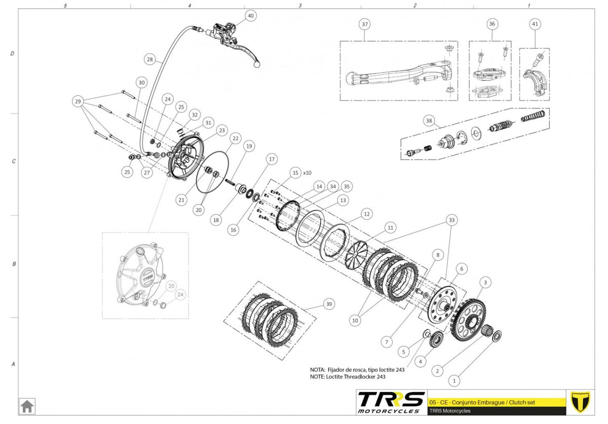 TRRS 2023 ONE RR (HOMOLOGATED) — 05MT Sajūgs