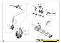 TRRS 2023 XTRACK ONE RR ELECTRIC START (COMPETITION) — 08TR Priekšējā bremze