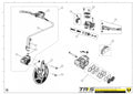 TRRS 2023 ONE GOLD ELECTRIC START — 08TR Priekšējā bremze