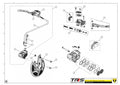 TRRS 2024 ONE RR ELECTRIC START (HOMOLOGATED) — 08TR Priekšējā bremze