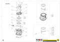 TRRS 2025 ONE GOLD ELECTRIS START — 07MT Cilindrs un virzulis