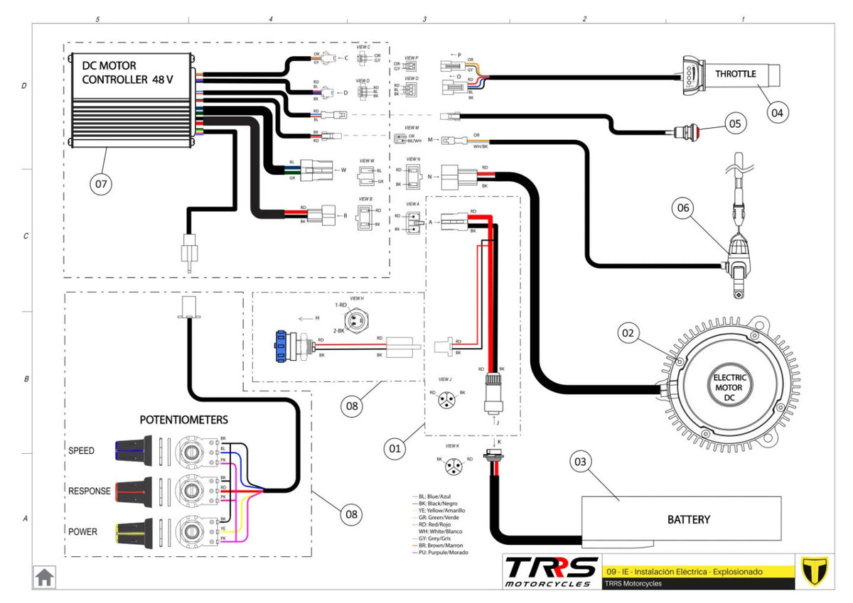 TRRS 2025 ON-E KIDS 20" — 09TR Elektrosistēma
