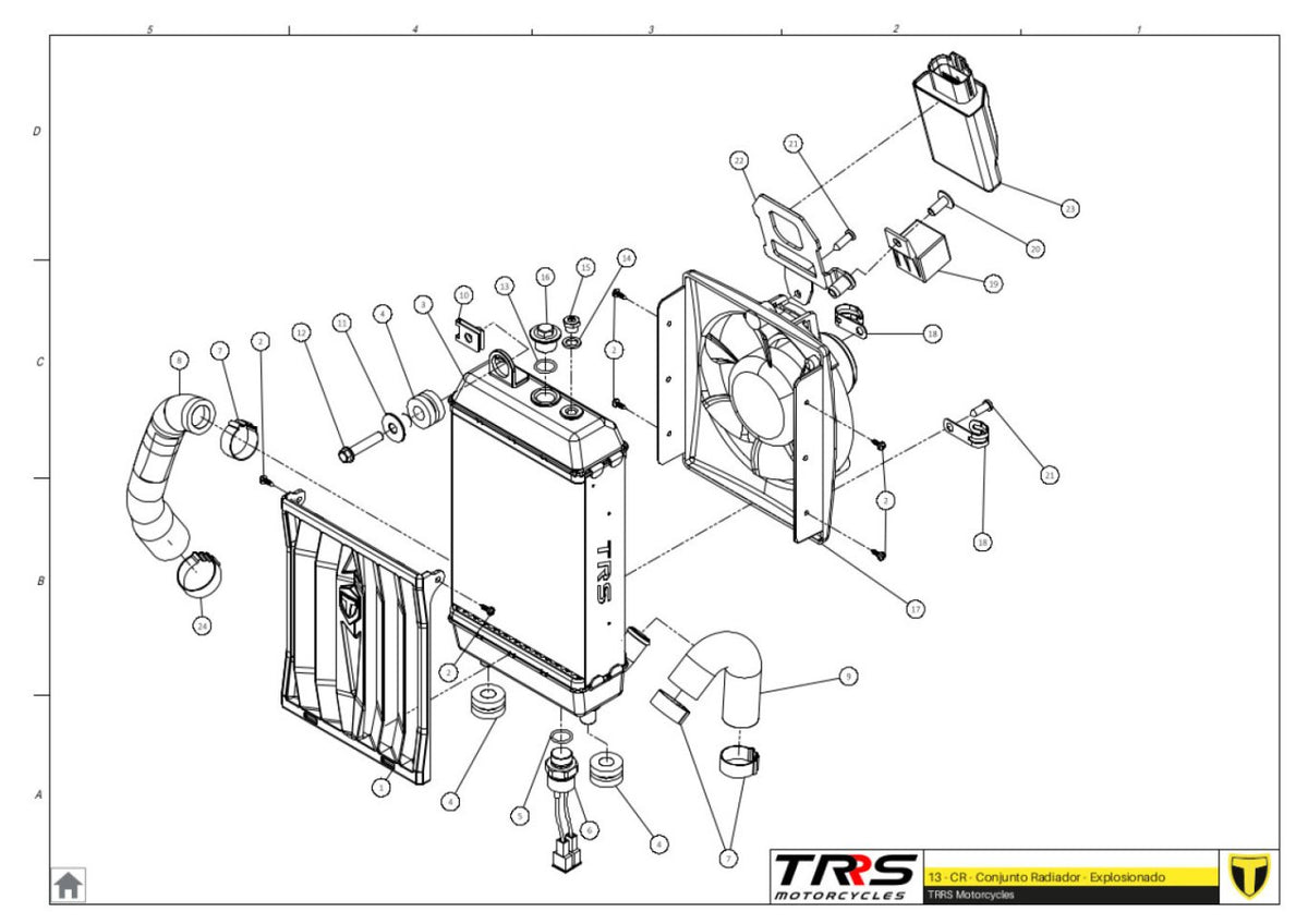 TRRS 2024 ONE RR 80CC — 13TR Radiators
