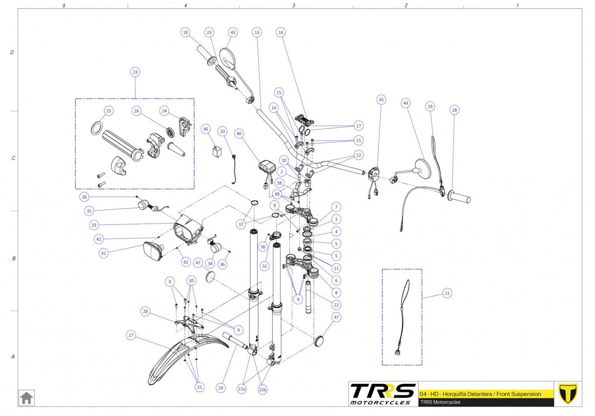 TRRS 2023 ONE RR (HOMOLOGATED) — 04TR Balstiekārta