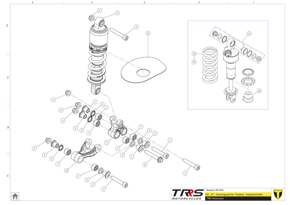 TRRS 2026 ONE RR — 05TR Amortizators