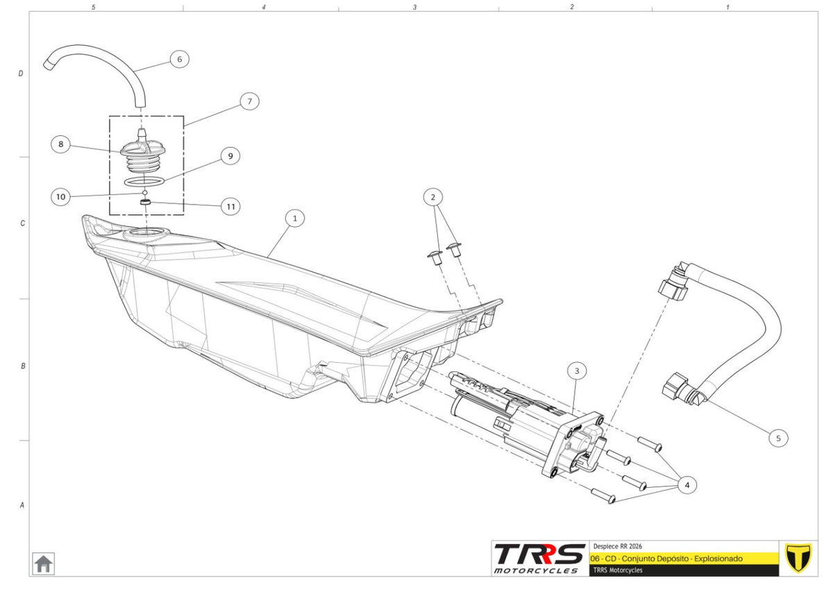 TRRS 2026 ONE RR (INJECTION) — 06TR Degvielas tvertne