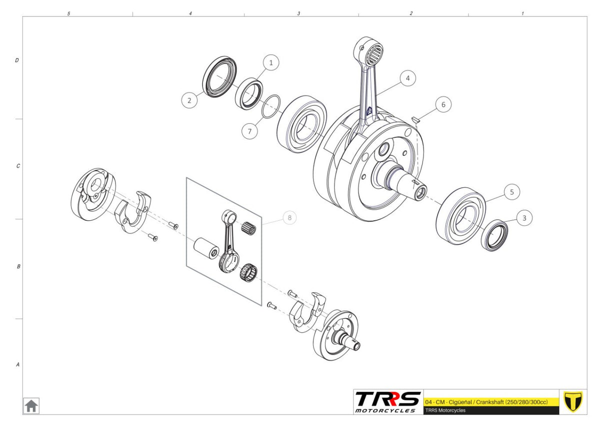TRRS 2025 ONE RR ELECTRIC START — 04MT Kloķvārpsta