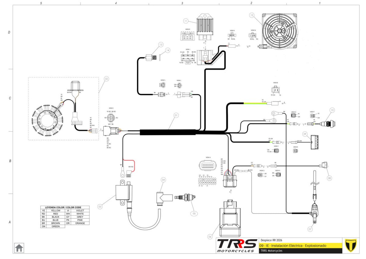 TRRS 2026 ONE RR — 09TR Elektroinstalācija