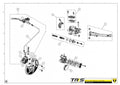 TRRS 2023 ONE RR — 08TR Priekšējā bremze