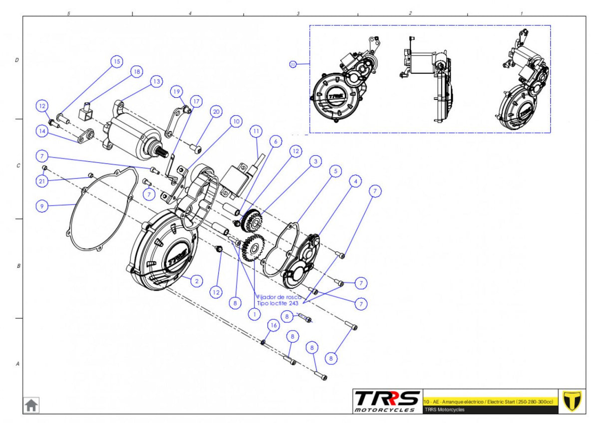 TRRS 2024 ONE RR ELECTRIC START — 10MT Elektrostarteris