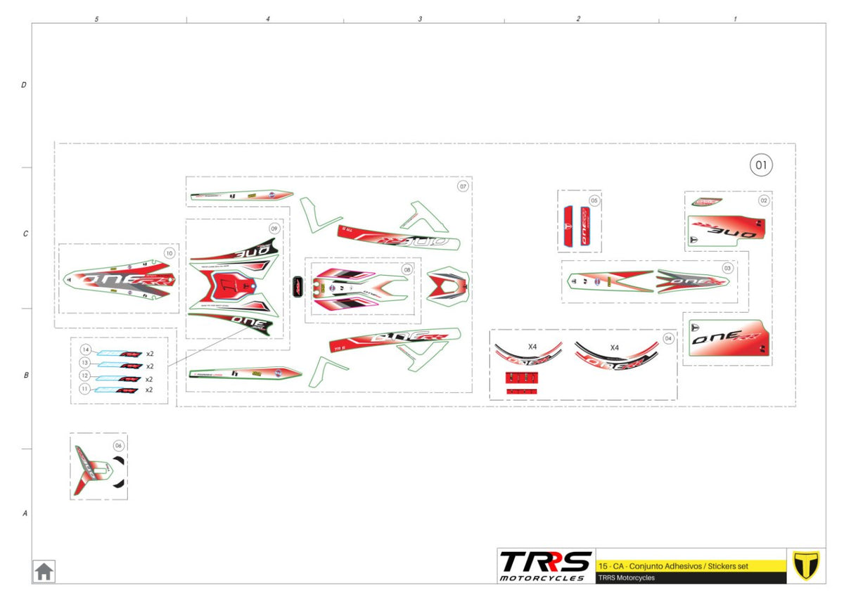 TRRS 2024 XTRACK ONE RR (COMPETITION) — 15TR Uzlīmes