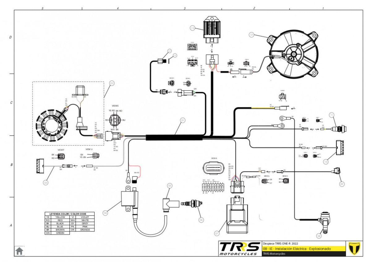 TRRS 2023 ONE R (COMPETITION) — 09TR Elektroinstalācija