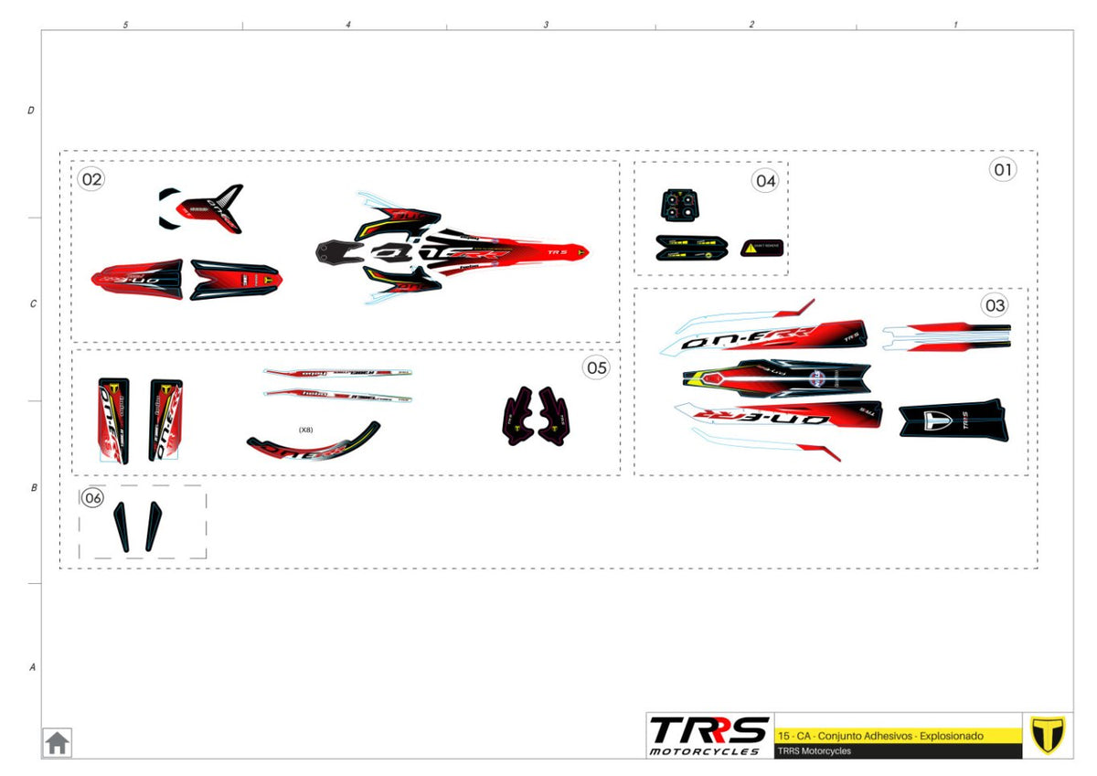 TRRS 2025 ON-E KIDS 16" — 15TR Grafika un uzlīmes