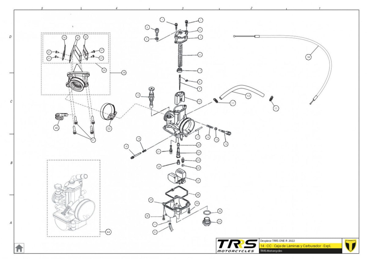 TRRS 2023 ONE R (COMPETITION) — 14TR Karburators