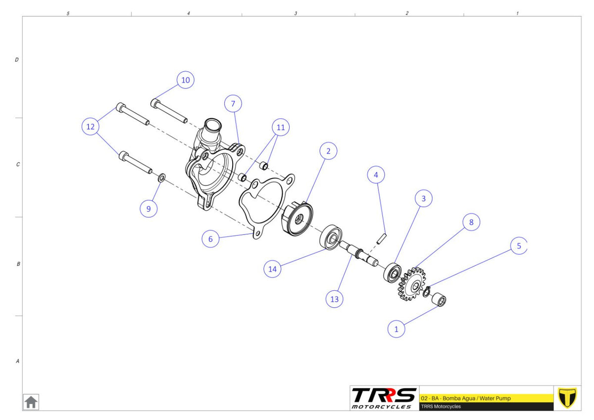TRRS 2025 ONE RR — 02MT Ūdens sūknis