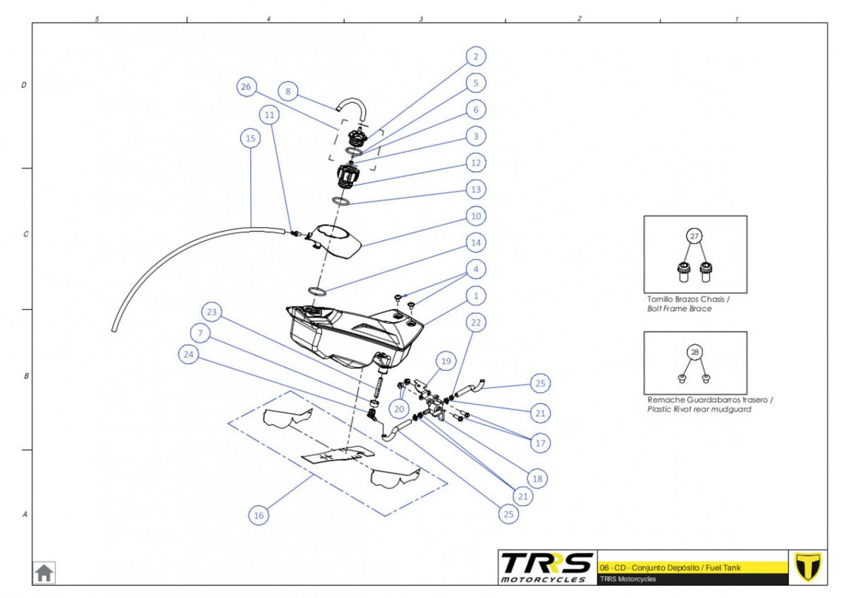 TRRS 2023 XTRACK ONE RR ELECTRIC START (HOMOLOGATED) — 06TR Degvielas tvertne