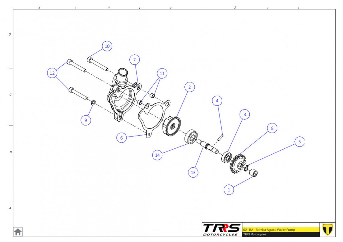 TRRS 2024 ONE RR — 02MT Ūdens sūknis