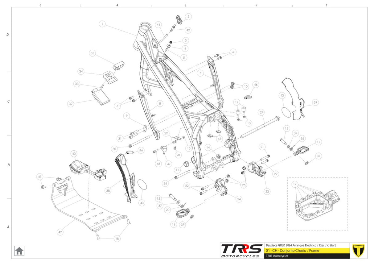 TRRS 2024 ONE GOLD ELECTRIC START — 01TR Rāmis