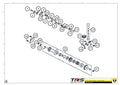 TRRS 2024 ONE RR 80CC — 10MT Izplūdes vārsts