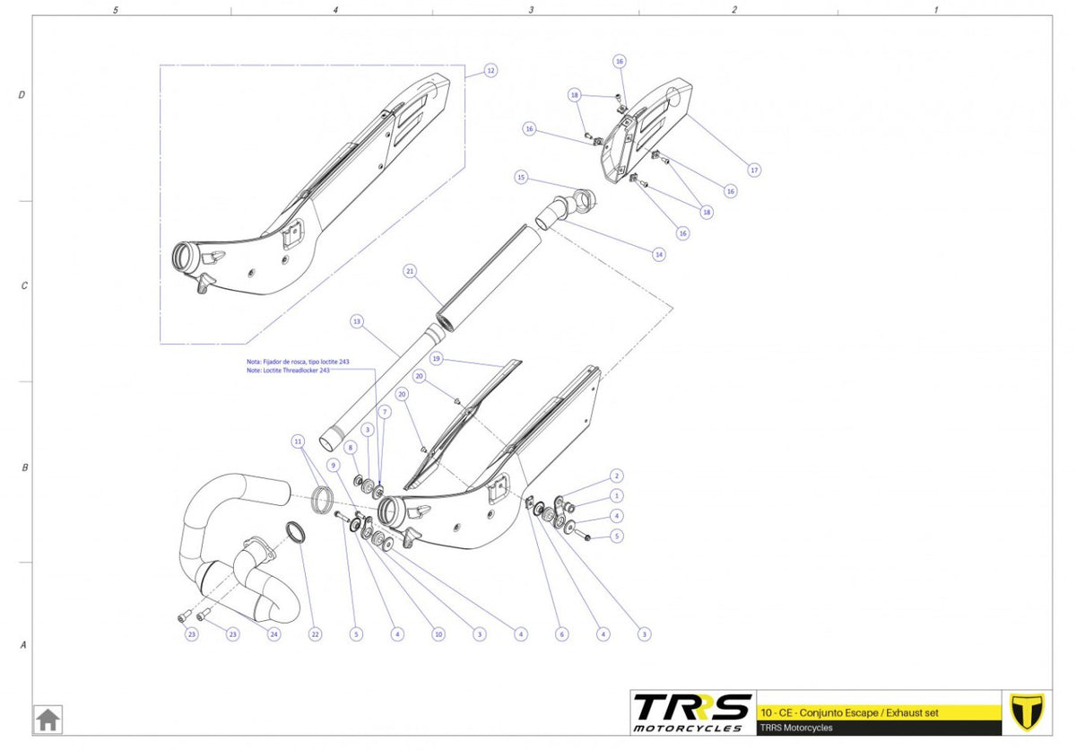 TRRS 2023 ONE RR (HOMOLOGATED) — 10TR Izpūtējs