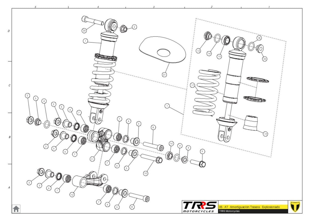 TRRS 2024 ONE RR 80CC — 05TR Amortizators