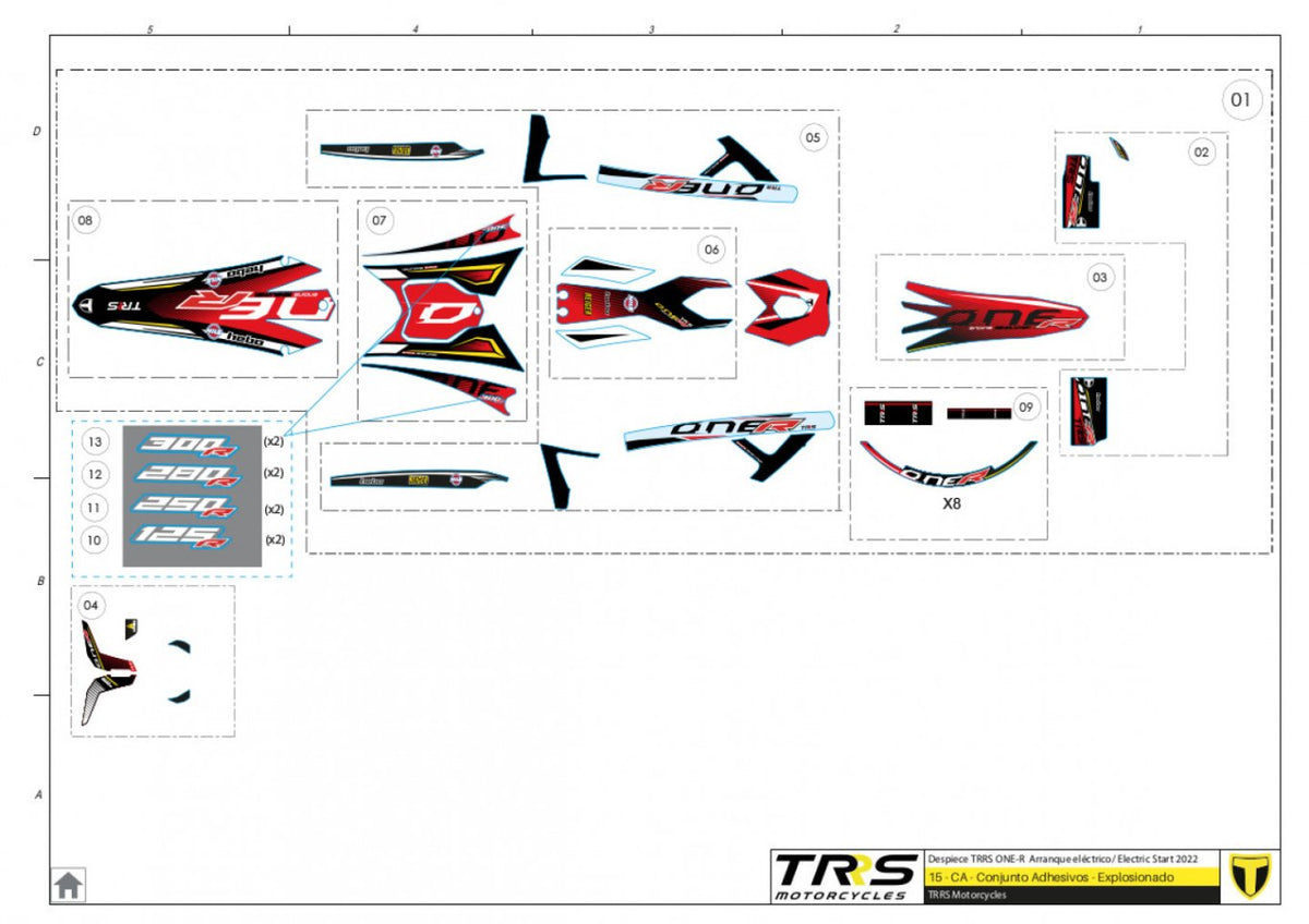 TRRS 2023 ONE R ELECTRIC START (COMPETITION) — 15TR Uzlīmes