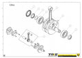 TRRS 2024 ONE — 04MT-125 Kloķvārpsta 125cc