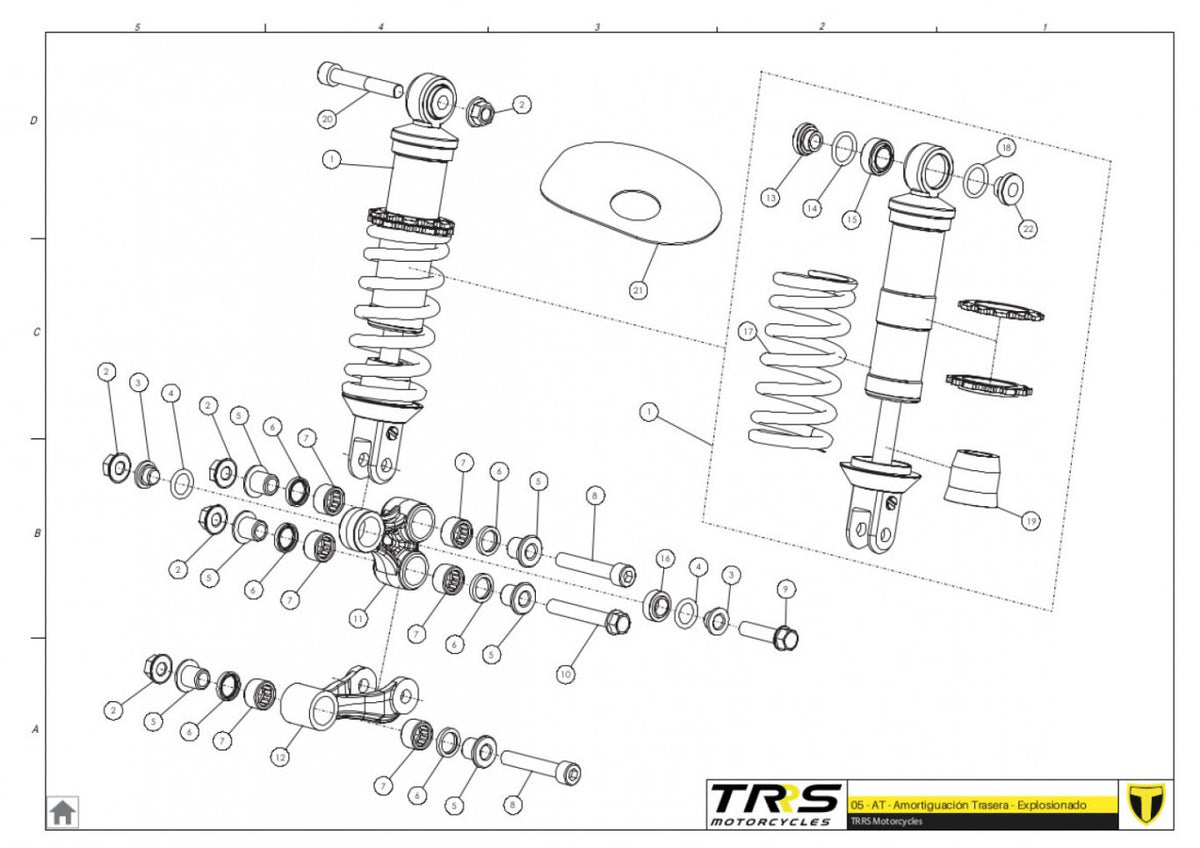 TRRS 2024 XTRACK ONE — 05TR Amortizators