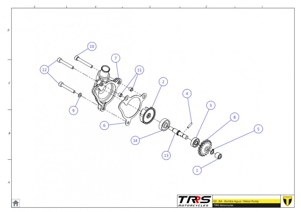 TRRS 2024 ONE RR ELECTRIC START — 02MT Ūdens sūknis