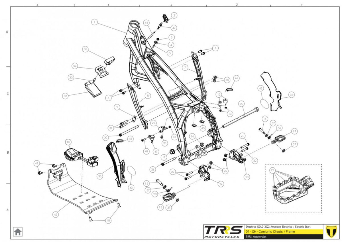 TRRS 2023 ONE GOLD ELECTRIC START — 01TR Rāmis