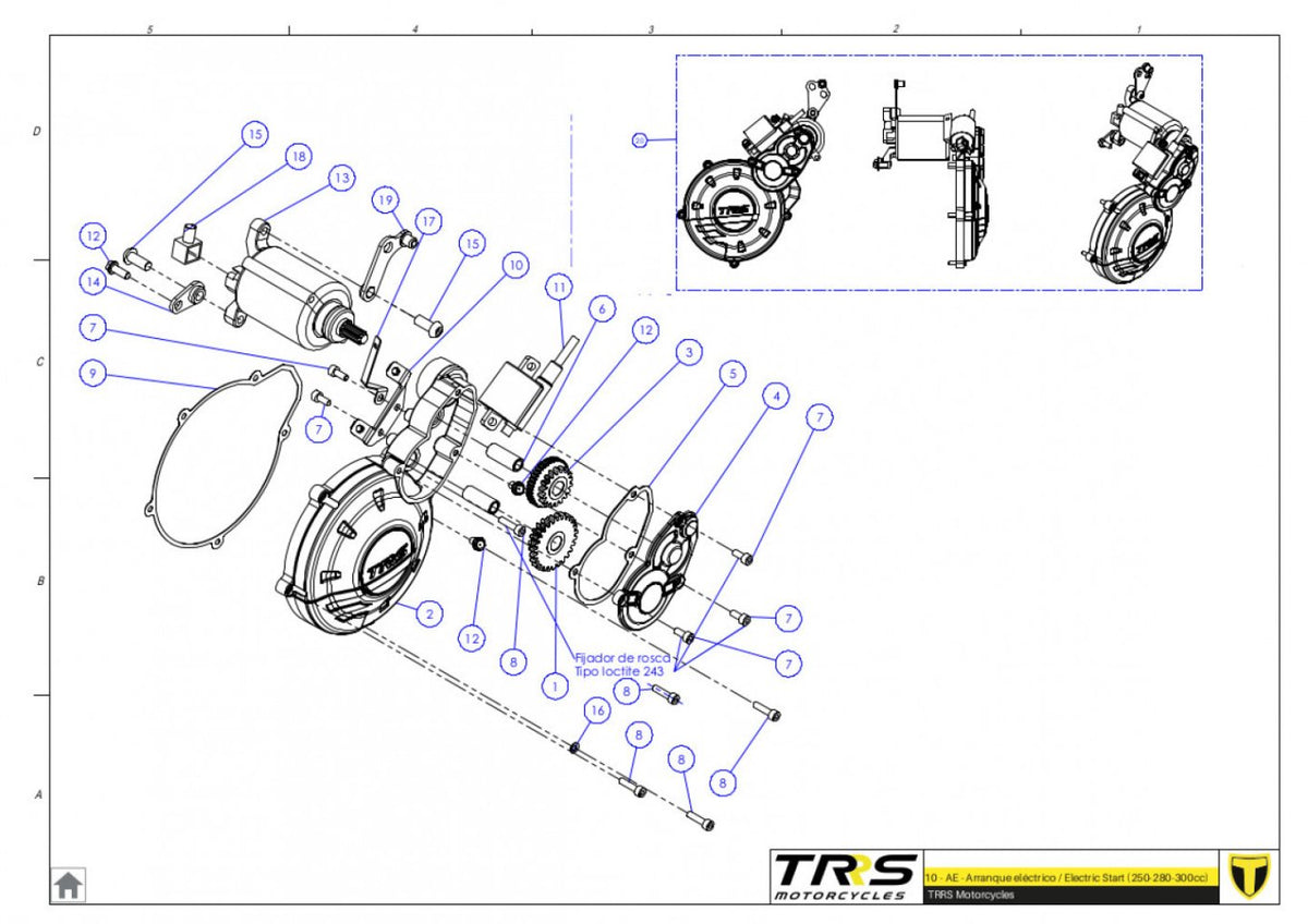 TRRS 2023 ONE RR ELECTRIC START — 10MT Elektrostarteris