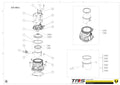 TRRS 2026 ONE RR ELECTRIC START (INJECTION) — 07MT Cilindrs un virzulis