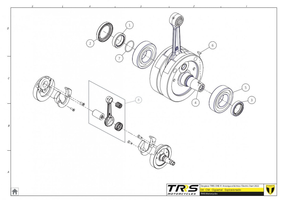 TRRS 2023 ONE R ELECTRIC START (COMPETITION) — 04MT Kloķvārpsta