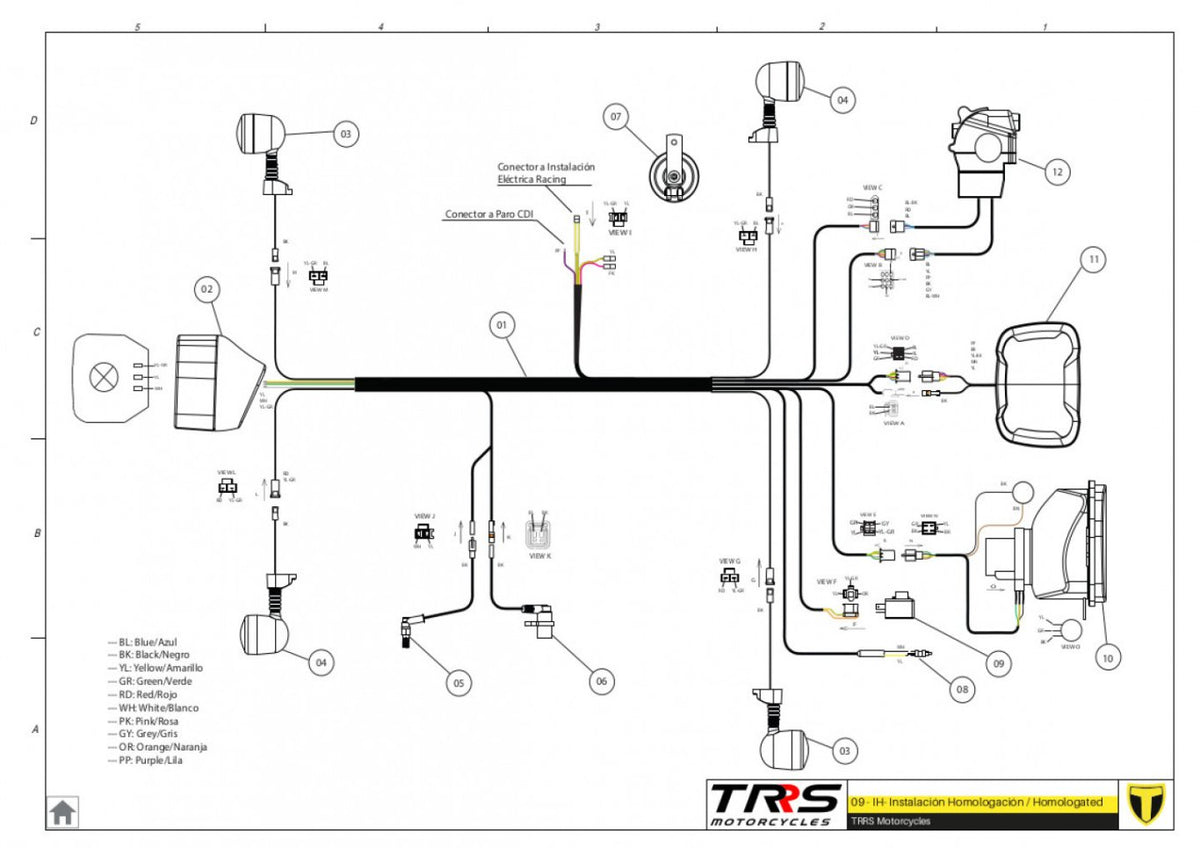 TRRS 2024 ONE RR (HOMOLOGATED) — 09CTR Instalācija (homologēts)