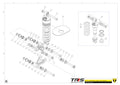 TRRS 2024 XTRACK ONE RR ELECTRIC START (COMPETITION) — 05TR Amortizators