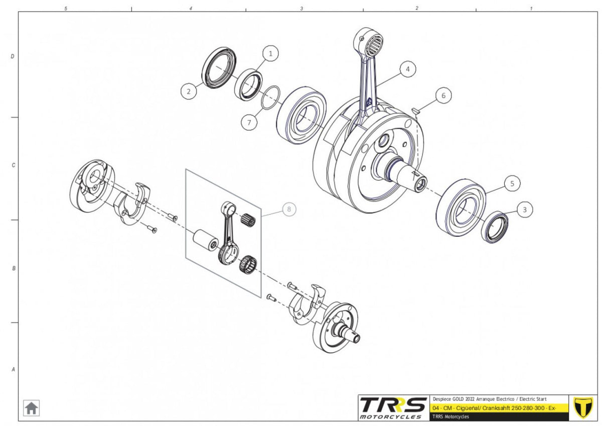 TRRS 2023 ONE GOLD ELECTRIC START — 04MT Kloķvārpsta