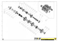 TRRS 2023 XTRACK ONE RR ELECTRIC START (HOMOLOGATED) — 09MT Pārnesumu pārslēgs