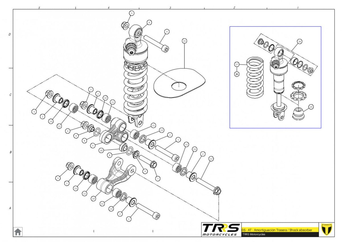 TRRS 2023 XTRACK ONE RR (COMPETITION) — 05TR Amortizators