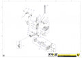 TRRS 2023 ONE RR ELECTRIC START (HOMOLOGATED) — 07TR Aizmugurējā bremze