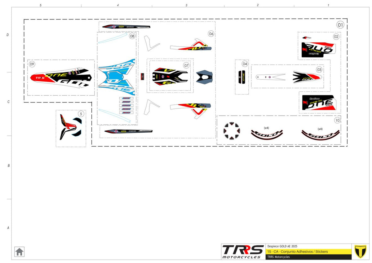 TRRS 2025 ONE GOLD ELECTRIS START — 15TR Uzlīmes
