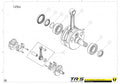 TRRS 2023 ONE RR (HOMOLOGATED) — 04MT-125 Kloķvārpsta 125cc