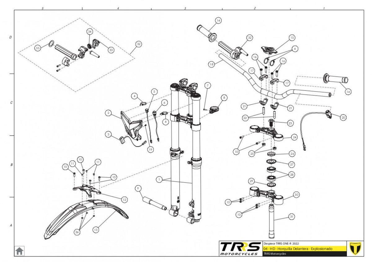 TRRS 2023 ONE R (COMPETITION) — 04TR Balstiekārta