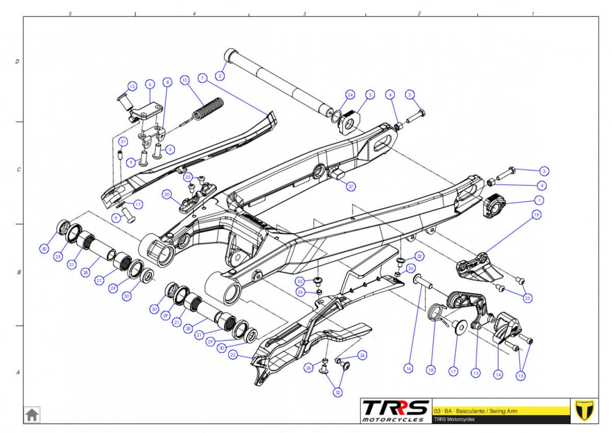 TRRS 2024 ONE RR ELECTRIC START (HOMOLOGATED) — 03TR Svārsts