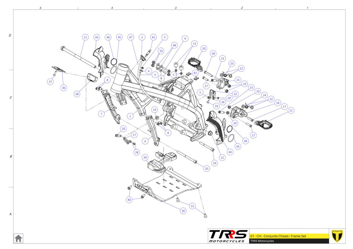 TRRS 2024 XTRACK ONE RR ELECTRIC START (HOMOLOGATED) — 01TR Rāmis