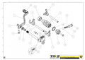 TRRS 2024 XTRACK ONE ELECTRIC START — 06MT Pārnesumu selektors