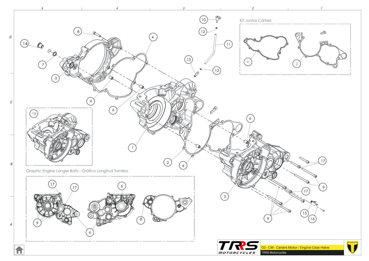 TRRS 2024 XTRACK ONE RR ELECTRIC START (COMPETITION) — 03MT Kartera puses